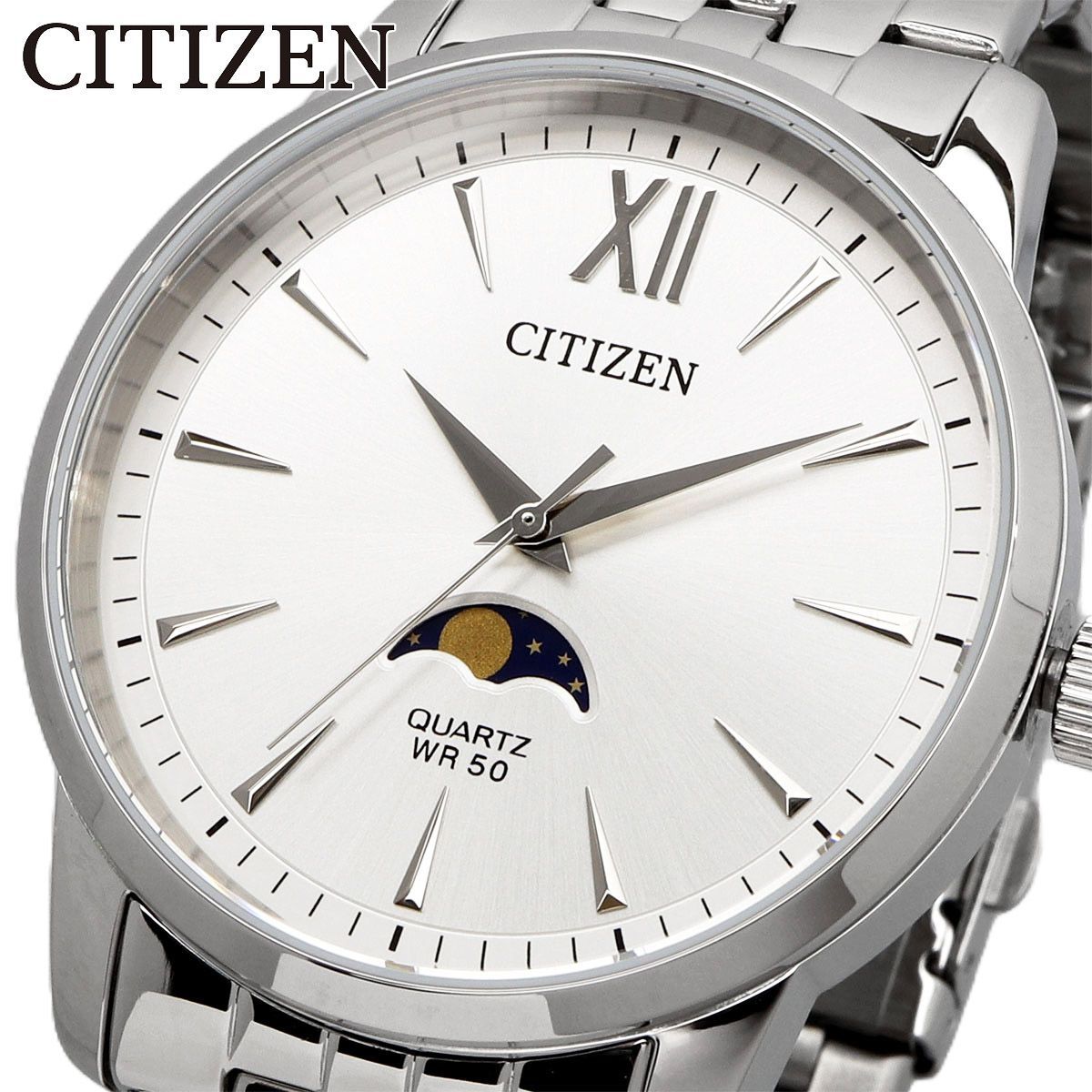 新品 未使用 時計 CITIZEN 腕時計 シチズン 時計 ウォッチ ムーン 