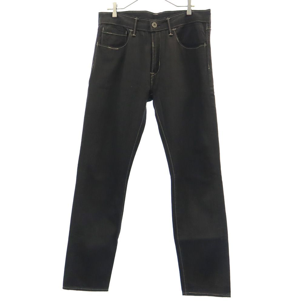 リーバイス 508 ストレートデニムパンツ W34 ブラック LEVI'S ジーパン メンズ 古着 【240321】
