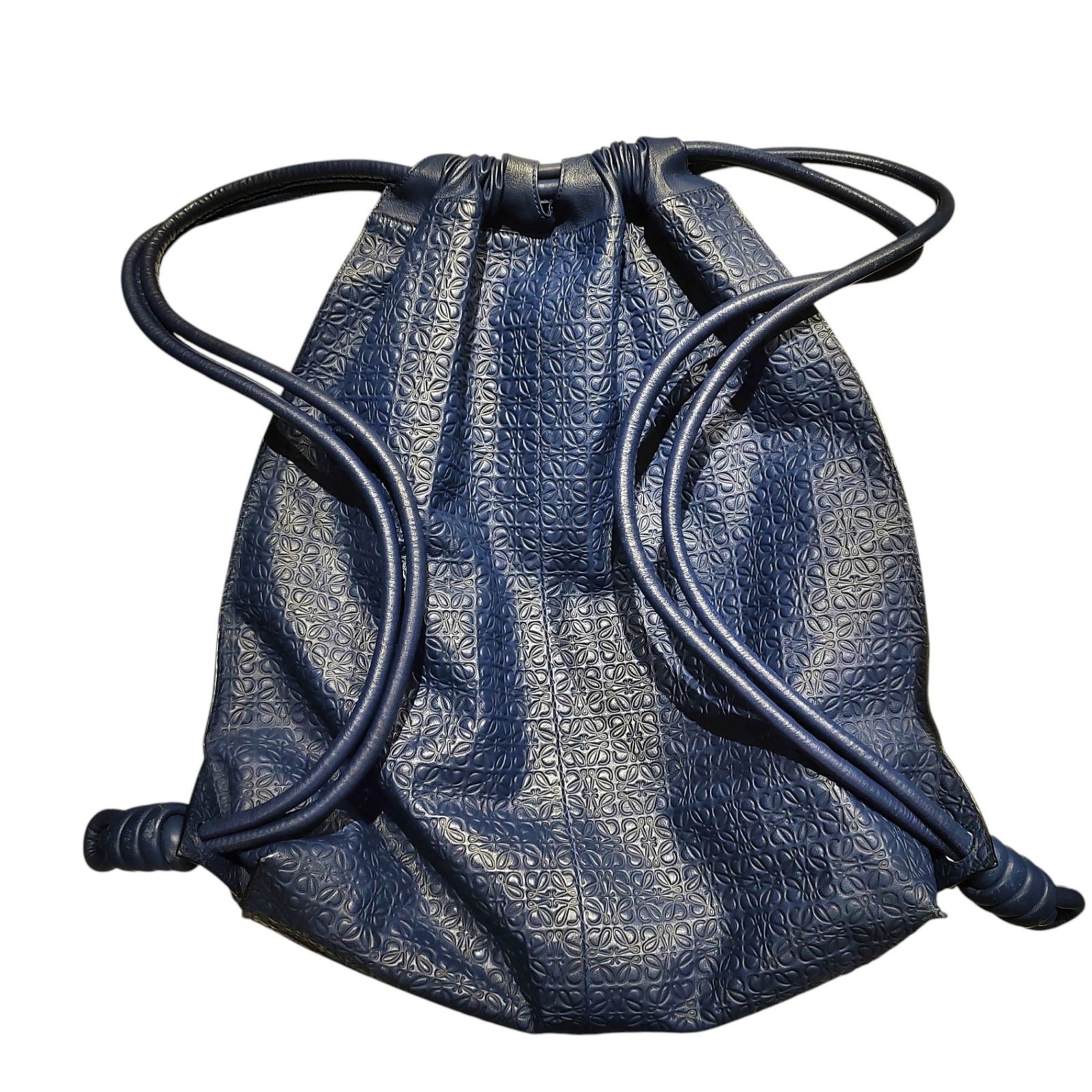 LOEWE ロエベ レザー アナグラム ナップサック リュックサック