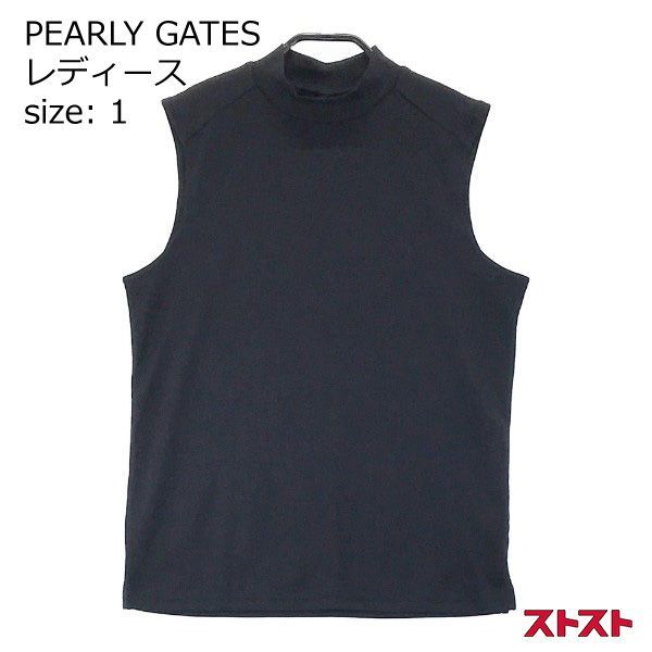 PEARLY GATES パーリーゲイツ ハイネックノースリーブシャツ 1 ［240001921620］#