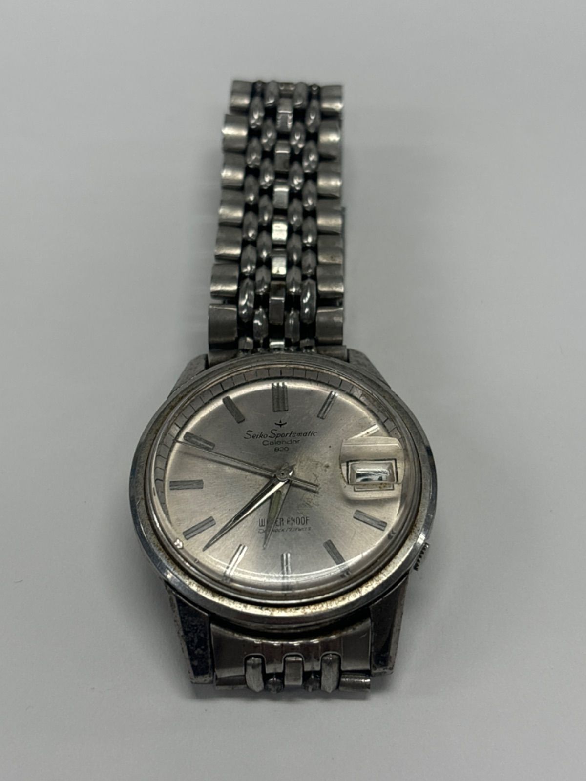 SEIKO セイコー スポーツマチックカレンダー ヴィンテージセイコー 自動巻き セイコー スポーツマチック カレンダー 820 7625-1980 金メッキ