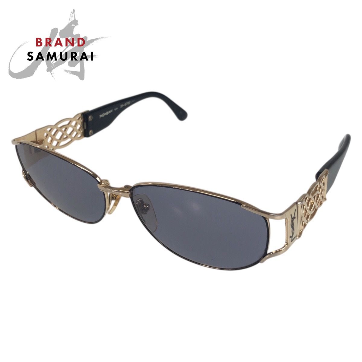 YVES SAINT LAURENT イヴ サンローラン ヴィンテージ YSL ブラック 黒  