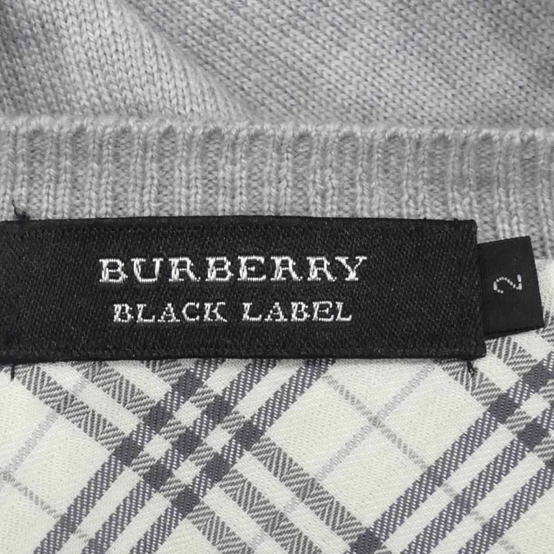 バーバリーブラックレーベル 廃盤 カーディガン ニット M