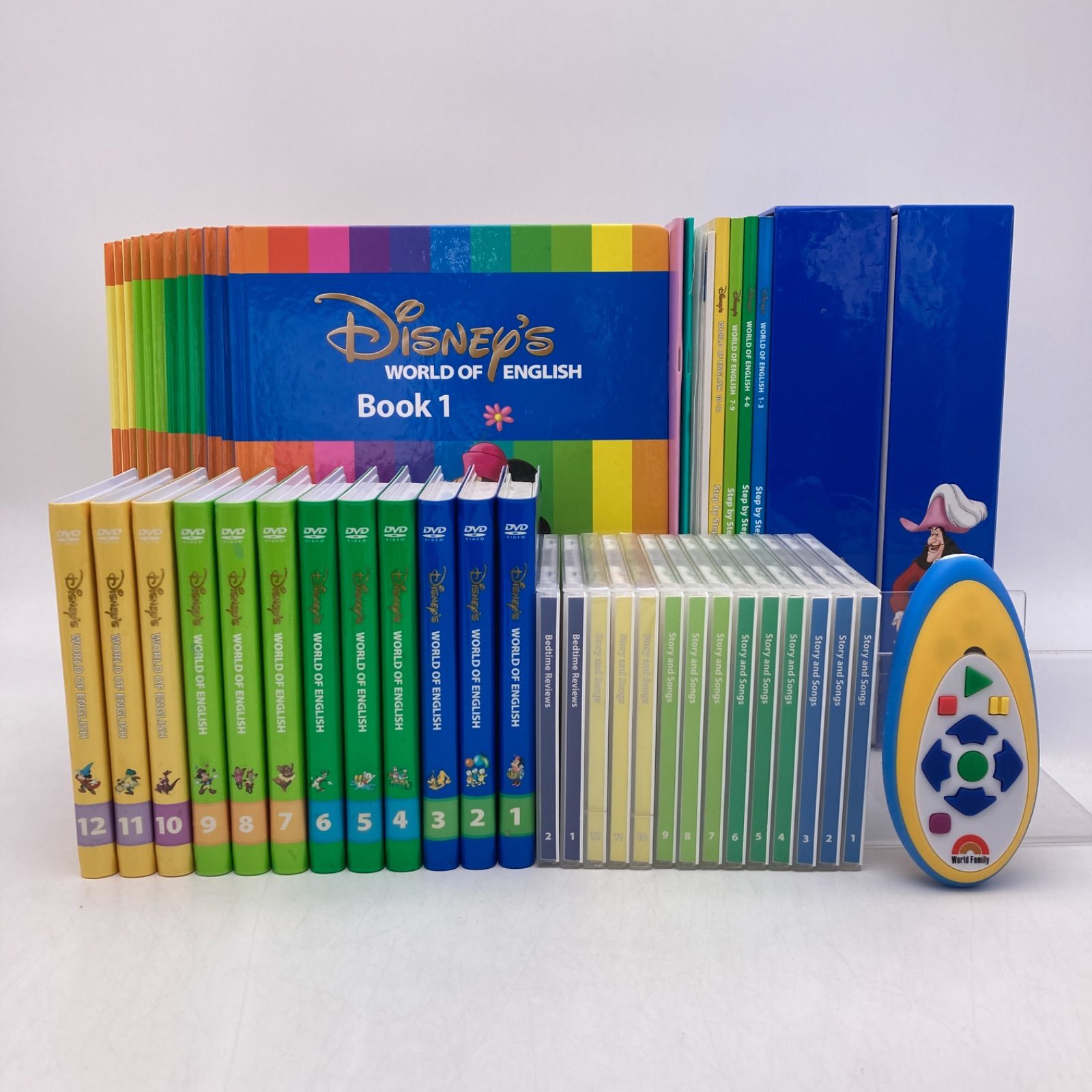 2015年購入 メインプログラムセット 絵本 CD DVD24枚 新子役 字幕あり 