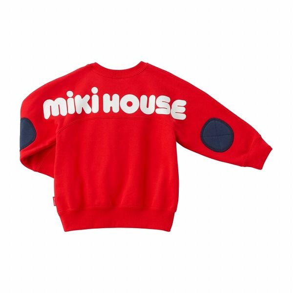 【新品未使用】ミキハウス トレーナー 100cm ミキハウス mikihouse バックロゴトレーナー スウェット 長袖