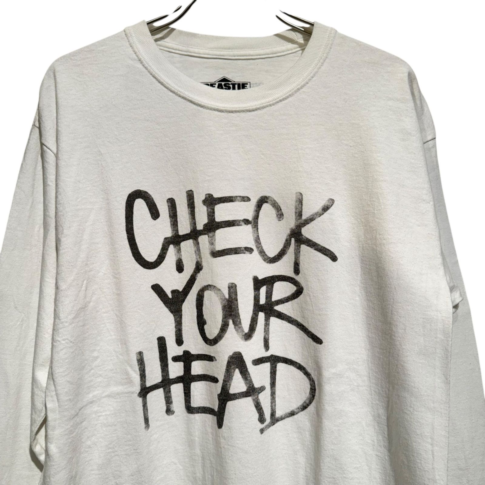 AP STUDIO / エーピーストゥディオ | 2022AW | 【GOOD ROCK SPEED】CHECK YOUR HEAD ロングスリーブTシャツ | F | ホワイト | レディース AP STUDIO / エーピーストゥディオ | 2022AW | 【GOOD ROCK