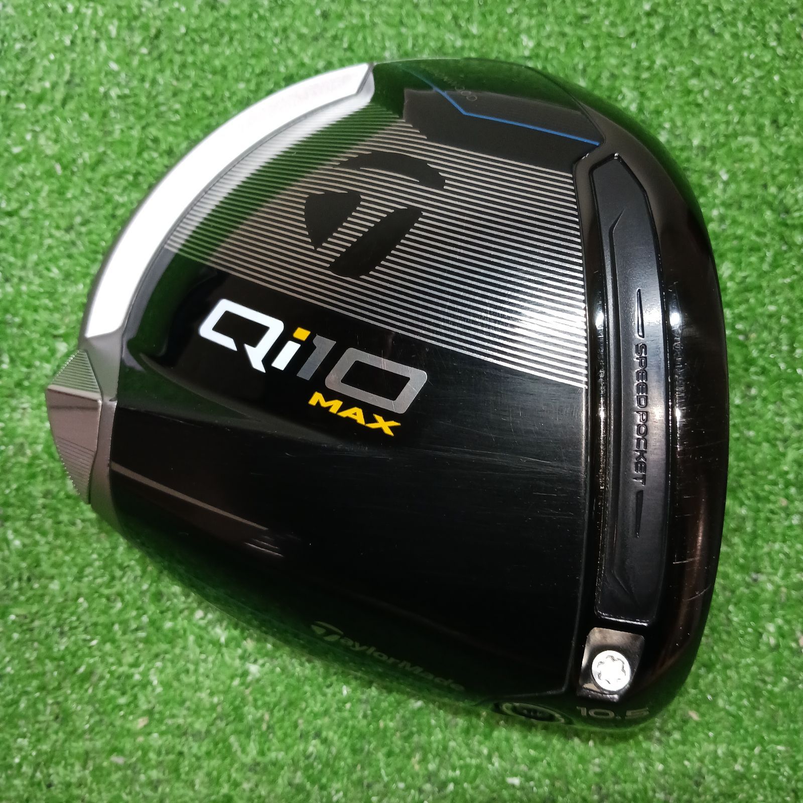 テーラーメイド Qi10 MAX ドライバー 10.5ヘッドのみ【1443】