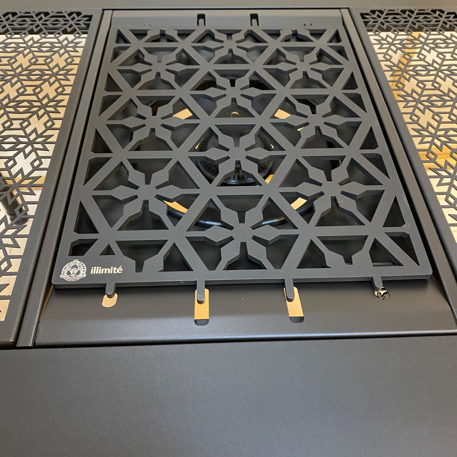 ⭕️限定柄 スノーピーク フラットバーナー五徳ゴトク カスタムIGT