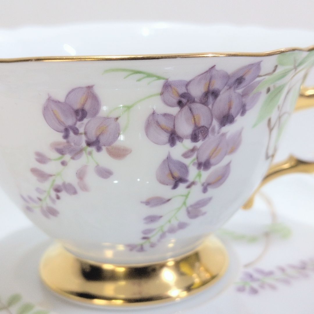 大倉陶園 OKURA 大倉陶園 OKURA 三菱石油 カップ＆ソーサー2客 コンポート1枚