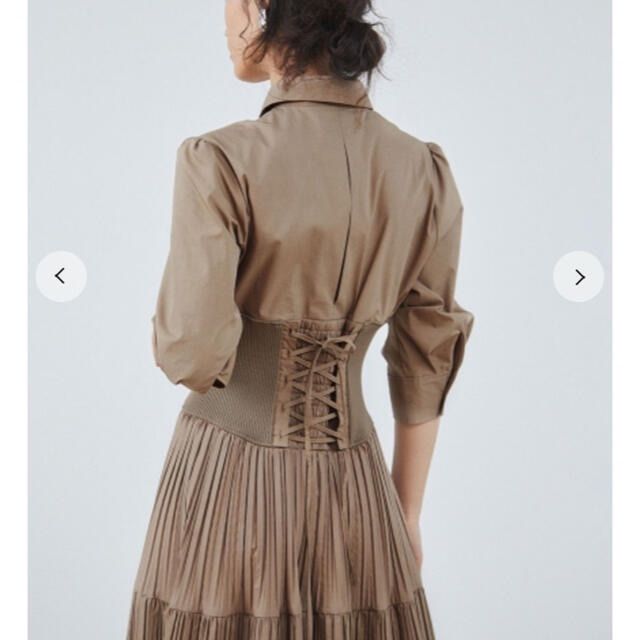 FRAY I.D ランダムプリーツシャツワンピース - メルカリ 