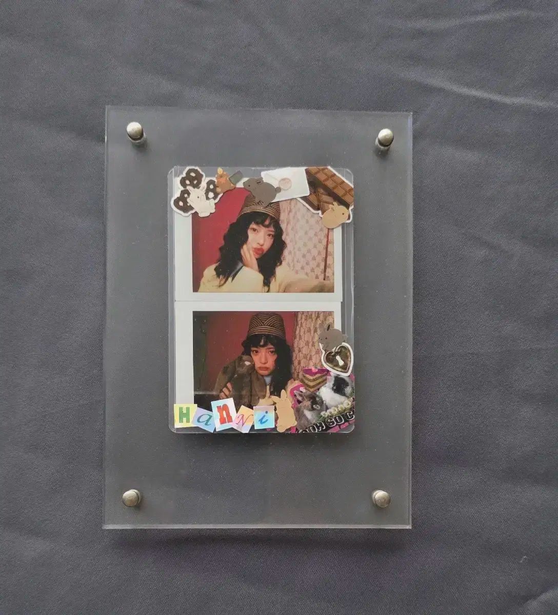 NewJeans(ニュージーンズ・ニュジ) ハニ(HANNI) サイン入り チェキ