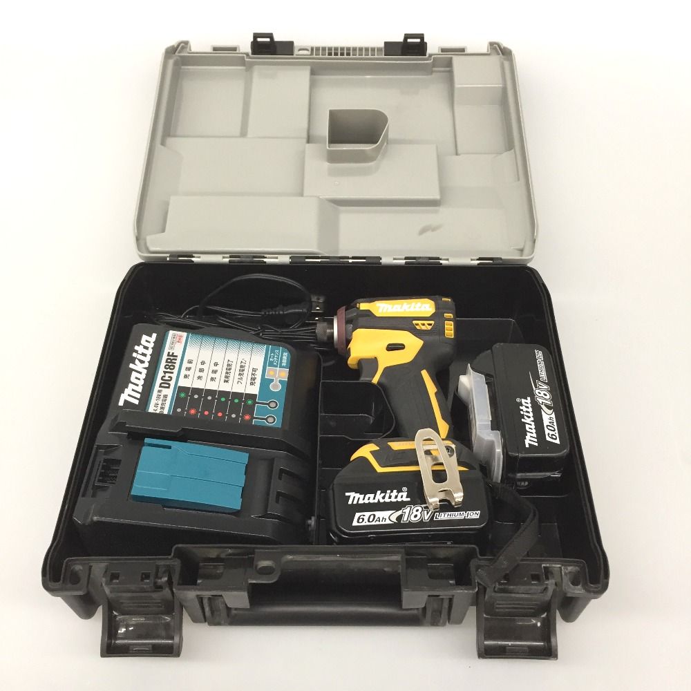 △△MAKITA マキタ 18V 充電式インパクトドライバー 充電器・充電池2 