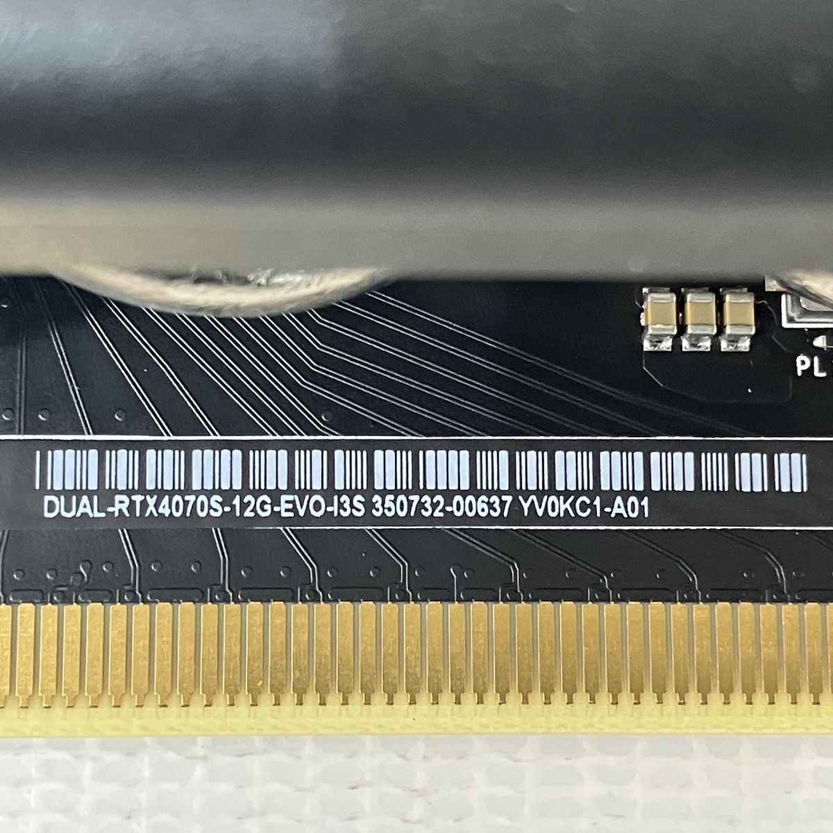 ジャンク ASUS GeForce RTX DUAL-RTX4070S-12G-EVO グラフィック