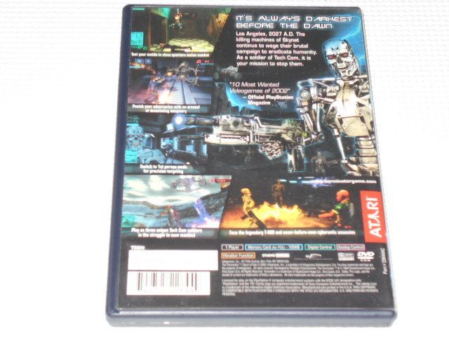 PlayStation2 - PS2★THE TERMINATOR DAWN OF FATE 海外版 北米版 Amazon.com: The Terminator: Dawn of Fate (Renewed) : Video Games