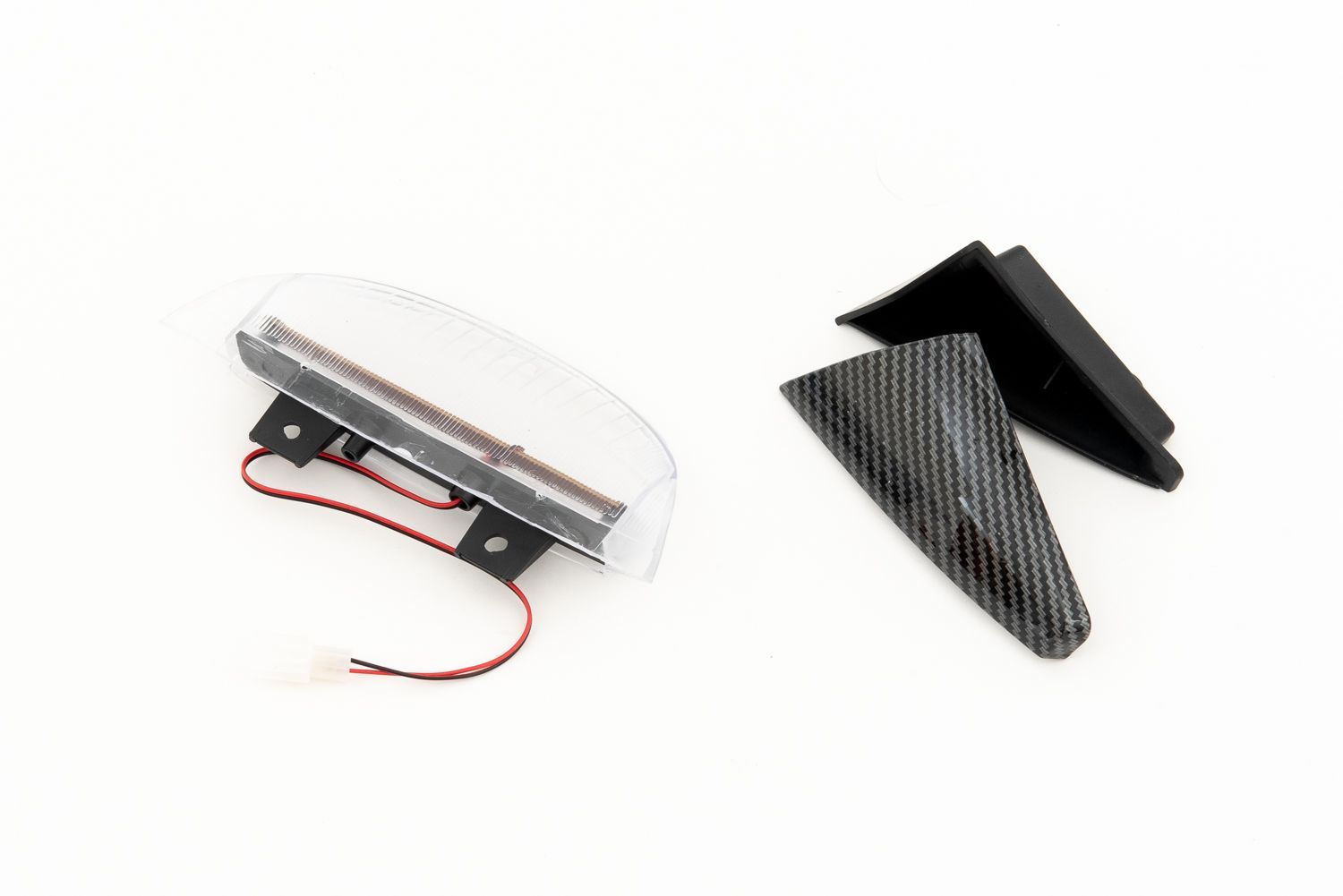 アドレス V100 LED テールランプ リアスポイラー カーボン柄