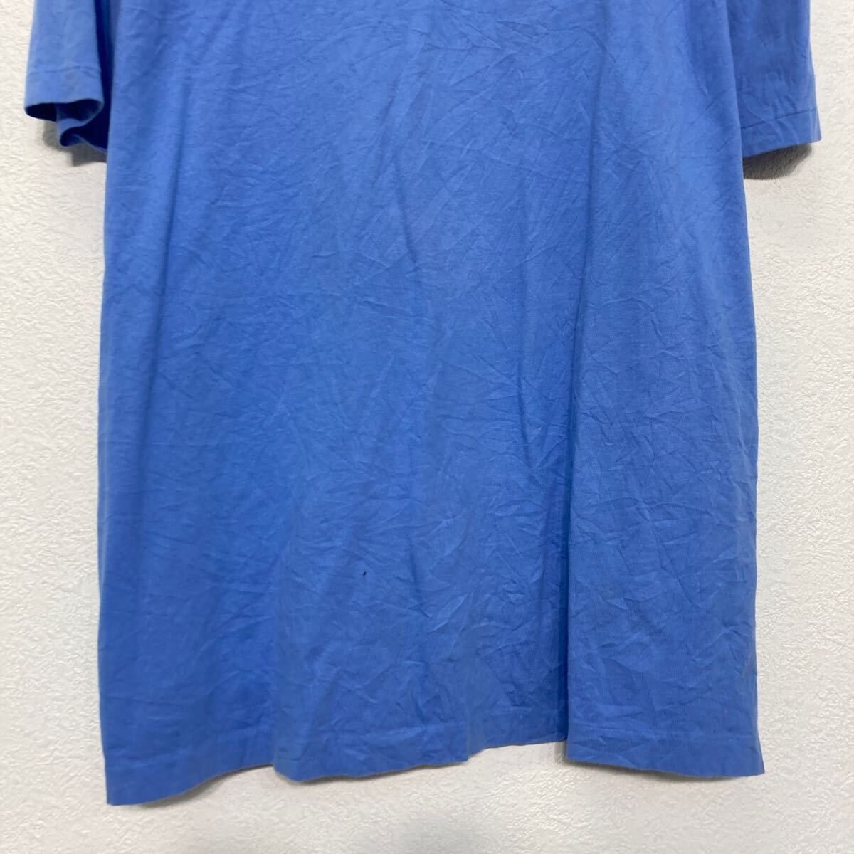 POLO Ralph Lauren 半袖 プリント Tシャツ ポロラルフローレン XL ブルー ビッグサイズ クルーネック 古着卸 アメリカ仕入 a607-6856