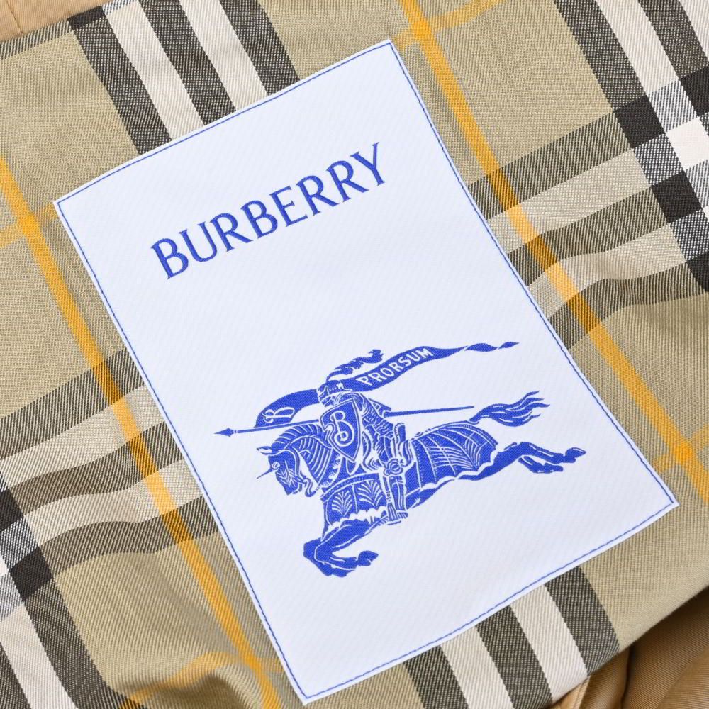 Burberry ロング ダブルブレスト トレンチコート - メルカリ