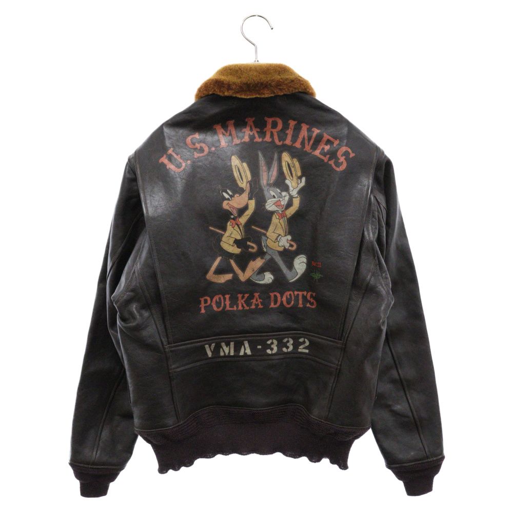 バックスバニー　フェイクレザージャケット MADE IN UN STUDIO バックスバニー フェイクレザージャケット MADE IN UN STUDIO