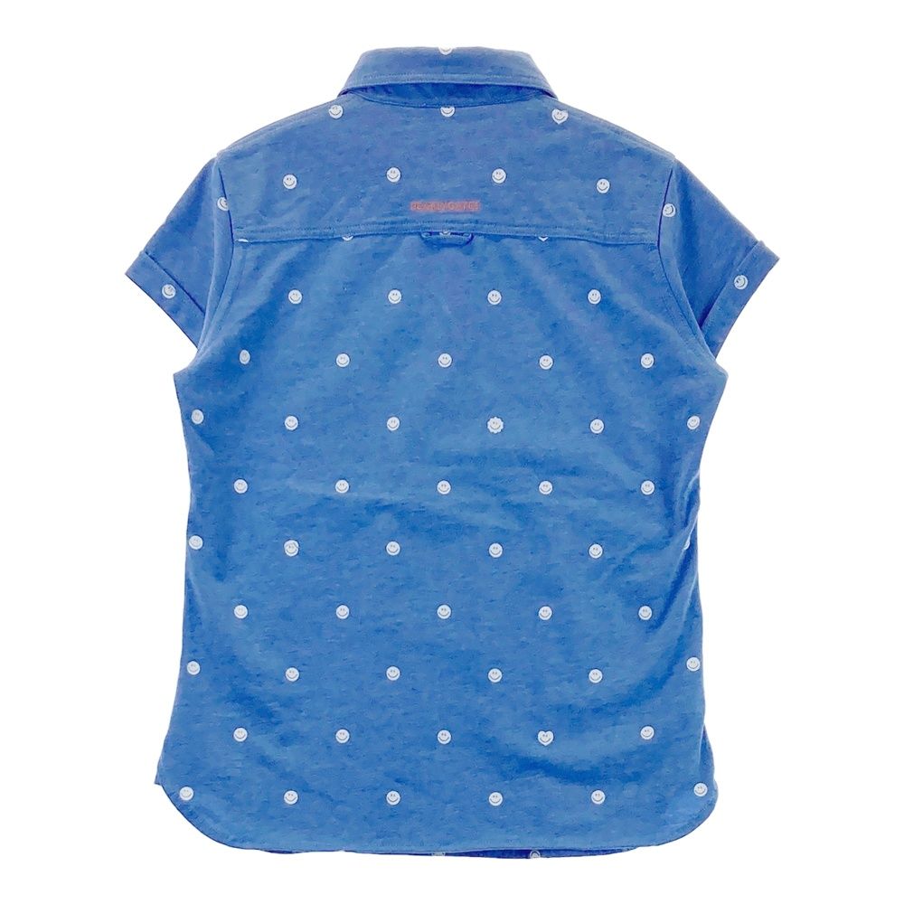 サイズ 0 PEARLY GATES パーリーゲイツ 半袖ポロシャツ ブルー系 240101470908 ゴルフウェア レディース ストスト