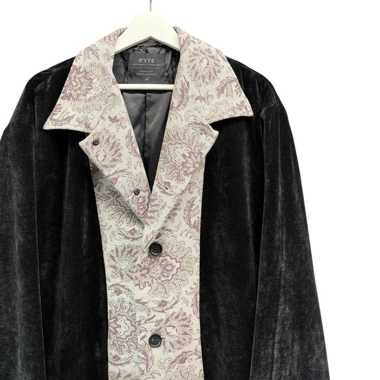 S'YTE by yohji yamamoto サイト ヨウジヤマモト LONG COAT WITH
