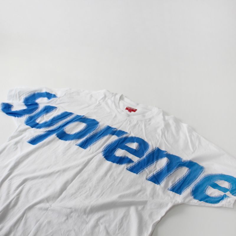 シュプリーム Supreme 2022FW Intarsia S/S Top L/ホワイト 刺繍 T