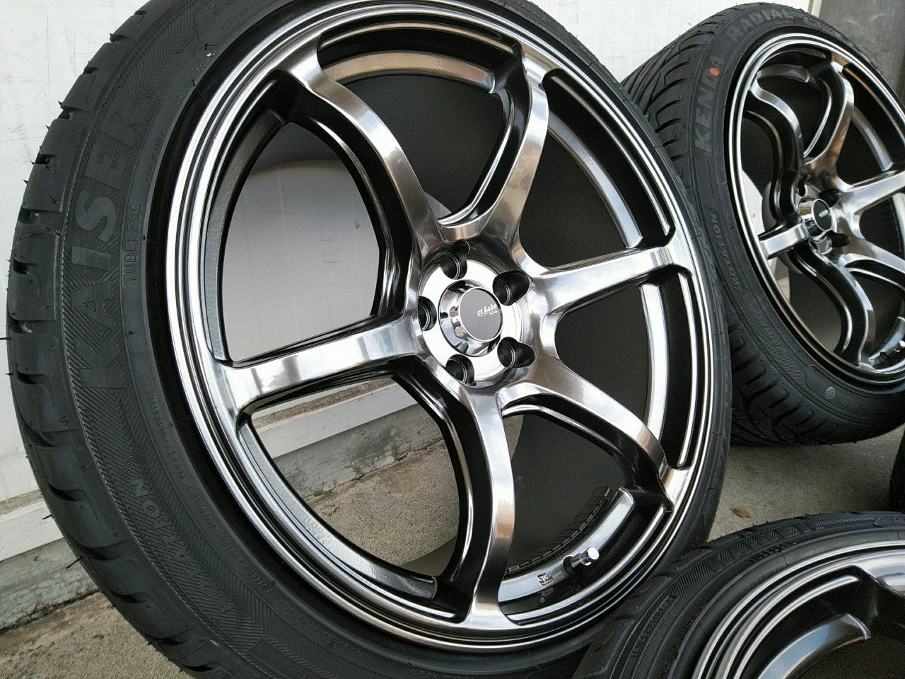 86・BRZ タイヤ　ホイール　4本セット　225/40R18