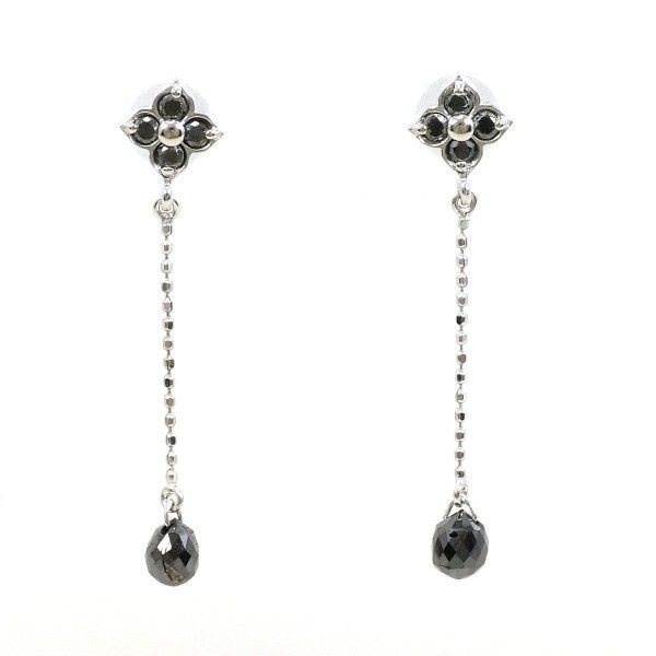 K18WGピアス重さ0.5g 楽天市場】K18WGフープイヤリング(ピアリング)(ダイヤ0.5ct