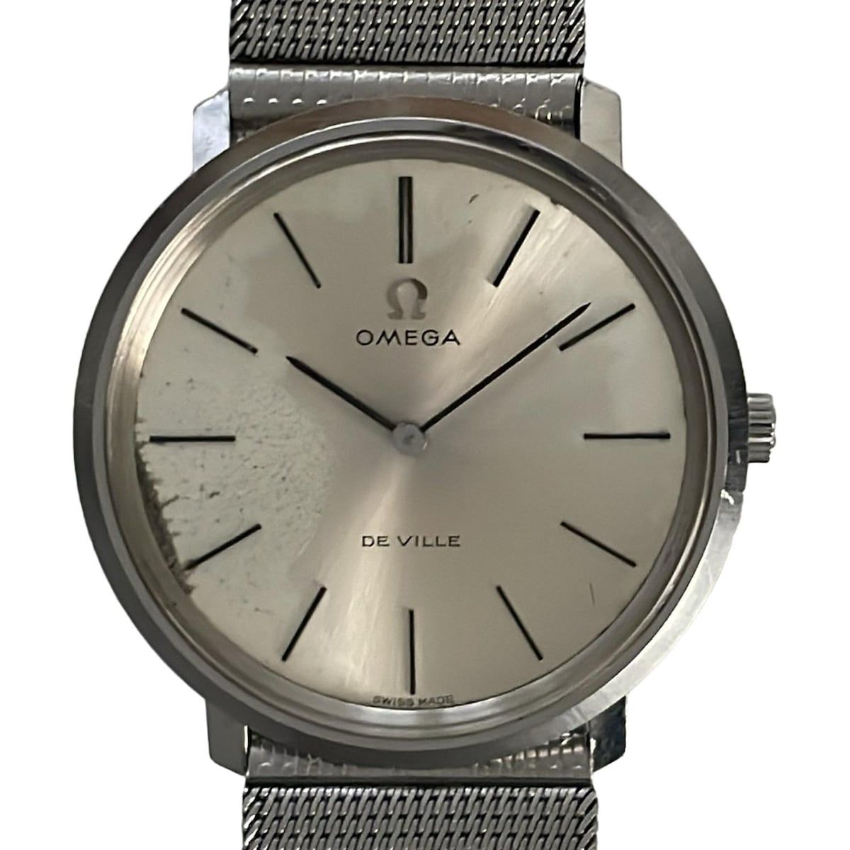 OMEGA オメガ 腕時計 デビル レディース SS シルバー