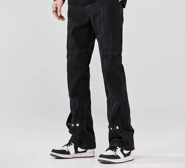 良品 USA製ビンテージ90sラングラー ランチャー ドレス スラックス黒W31 良品 USA製ビンテージ90sラングラー ランチャー ドレス スラックス黒