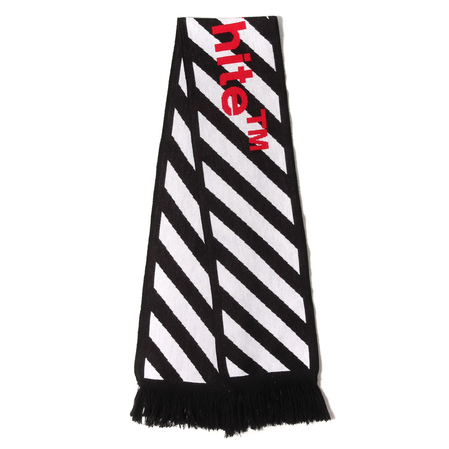 17ss off-white オフホワイト マフラー（OFF-WHITE(オフホワイト  