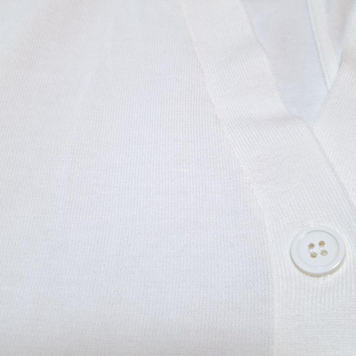  ADORE アドーア カーディガン サイズ38 M レディース - 白 長袖 長袖 カーディガン ボレロ アンサンブル