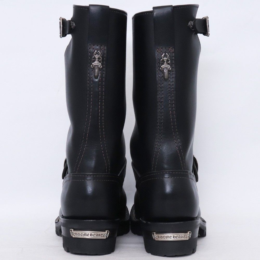 CHROME HEARTS × WESCO BOSS エンジニアブーツ ダガー 装飾 ガン CHROME HEARTS × WESCO BOSS エンジニアブーツ ダガー 装飾 ガン