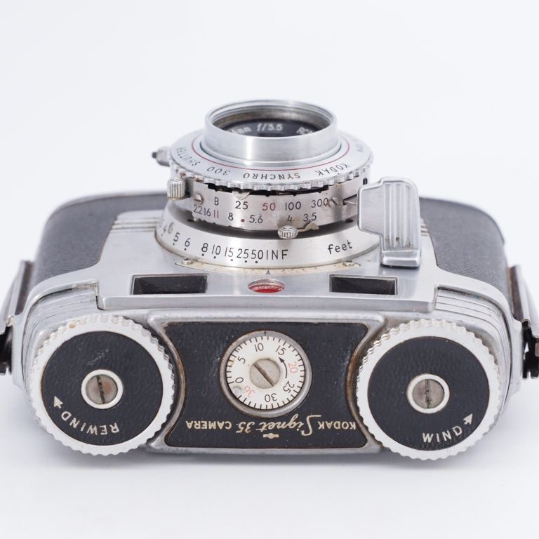 Kodak 35 レンジファインダーカメラ Kodakのレンジファインダー！KODAK35！当時らしい質実剛健な作り