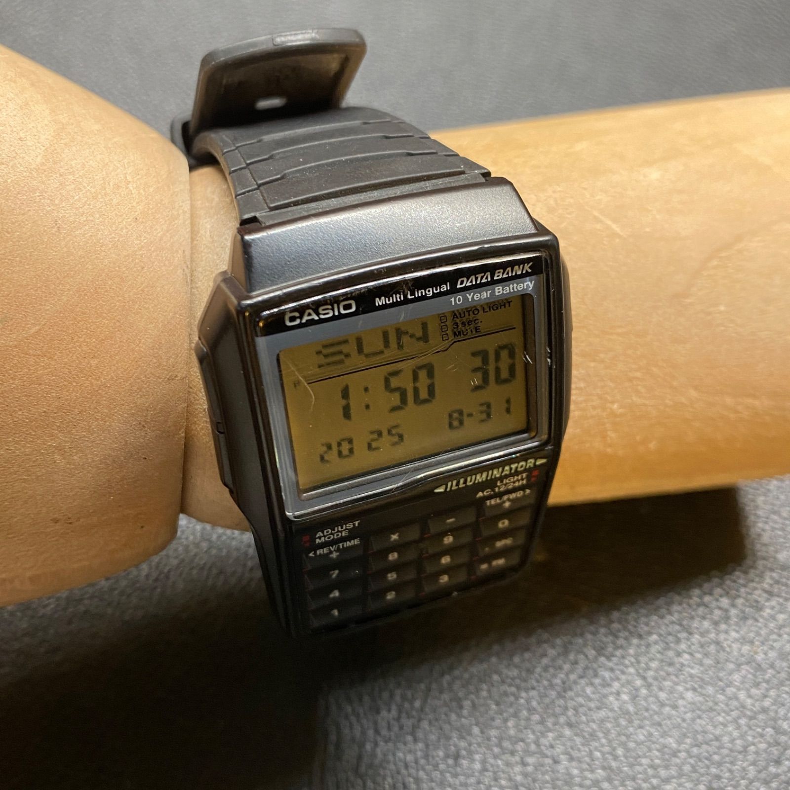 カシオ CASIO DBC-32 データバンク デジタル DATA BANK 計算機 メンズ 