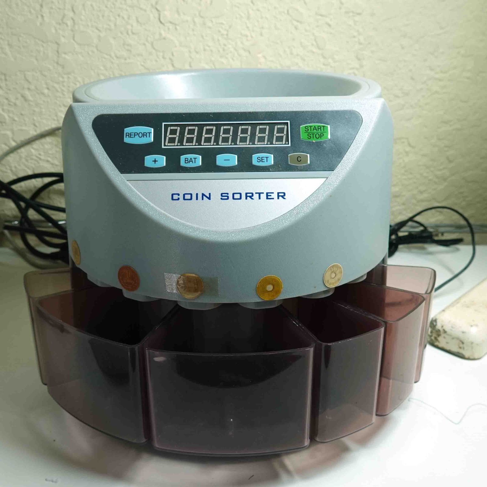 Daito ダイト コインカウンター 勘太 DC-6 硬貨選別計器 硬貨計数機 DC