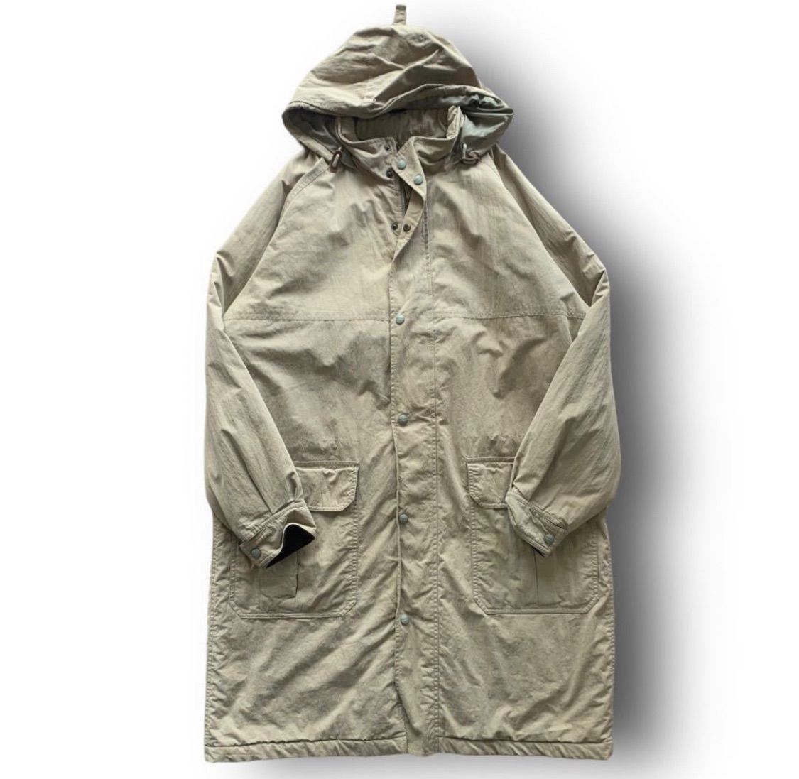 L.L.BEAN nylon hooded coat