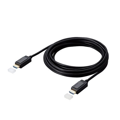 エレコム 長尺HDMIケーブル アクティブオプティカル 4K対応 無給電タイプ 5m DH-HDLOA05BK