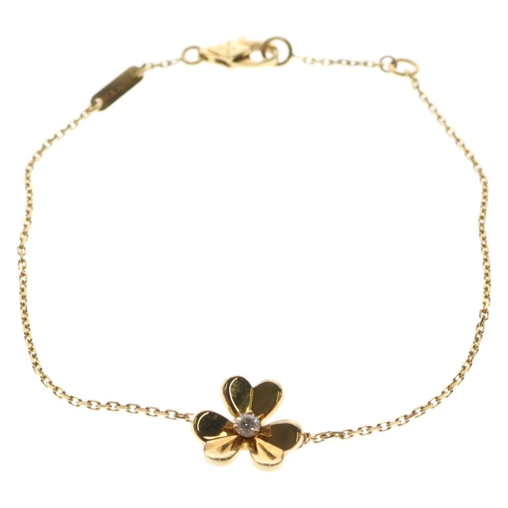 Van Cleef - Arpels ヴァンクリーフアンドアーペル フリヴォル ミニ ダイヤ ブレスレット 1PD Au750 K18 ゴールド