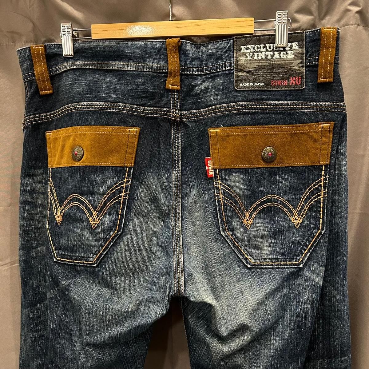 【雷市場（ポンジャン）商品韓国直送】36 EDWIN(エドウイン) ウエストン ヴィンテージ デニム パンツ