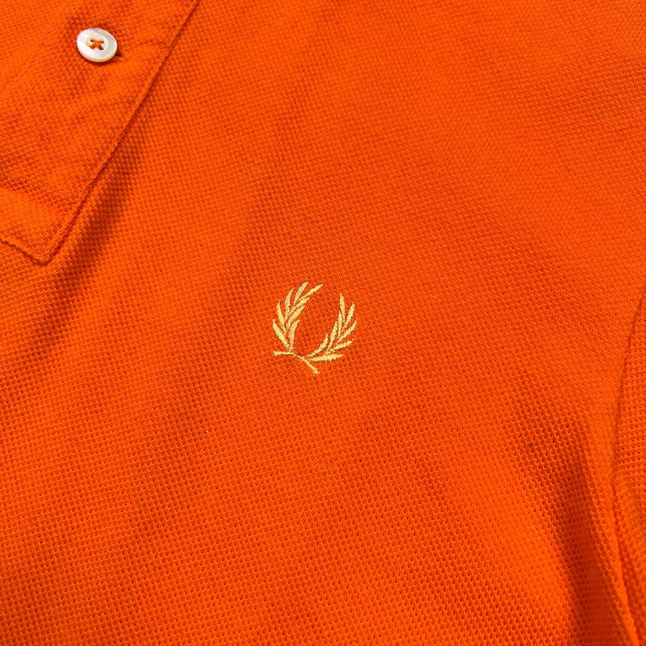 FRED PERRY フレッドペリー 鹿の子 半袖 ポロシャツ サイズ M