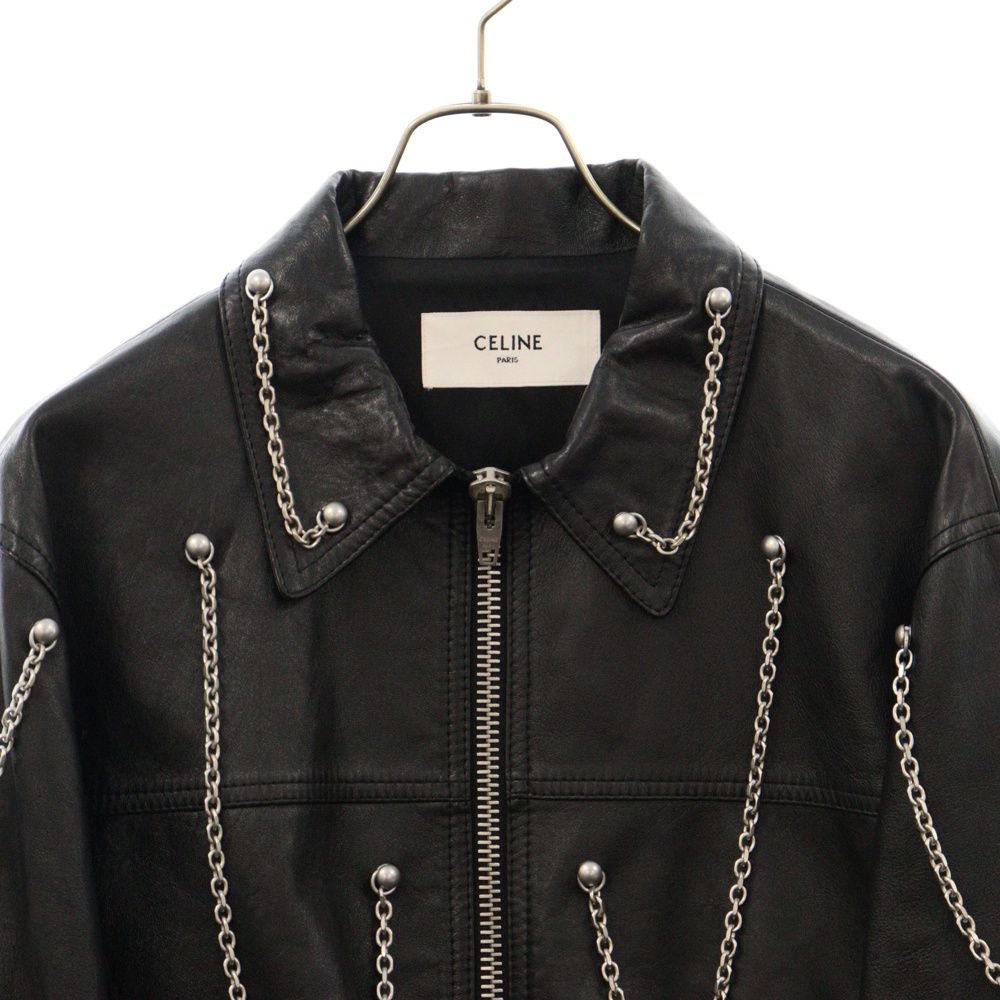 CELINE (セリーヌ) TEEN KNIGHT POEM Oversized Blouson Jacket In