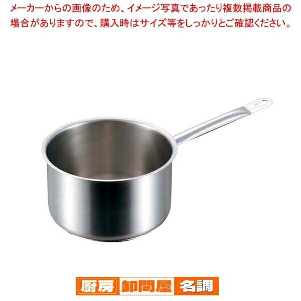 パデルノ 深型片手鍋(蓋無)1006-14cm 電磁