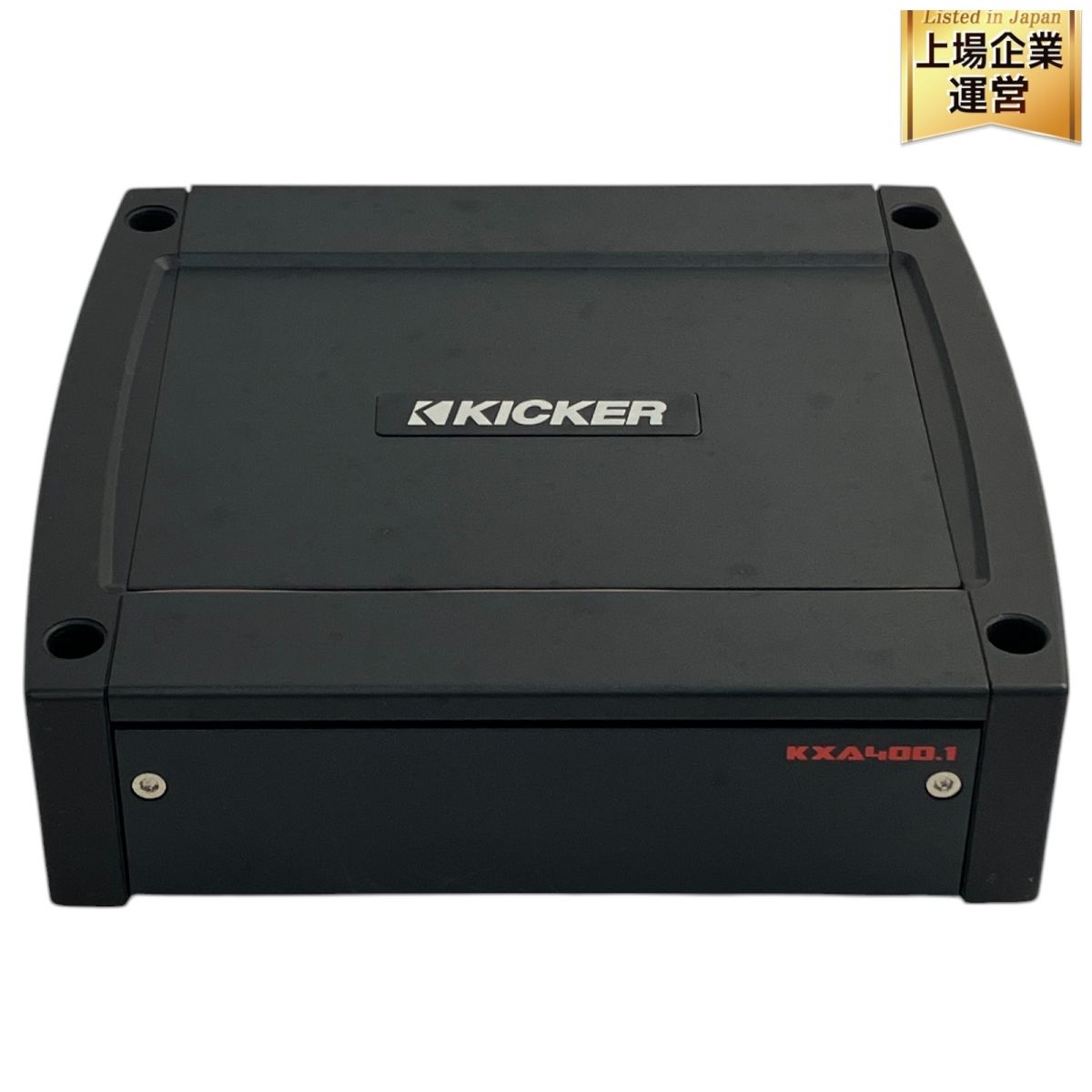 ジャンク KICKER キッカー KXA400.1 パワーアンプ オーディオ 音響機器 N9593735