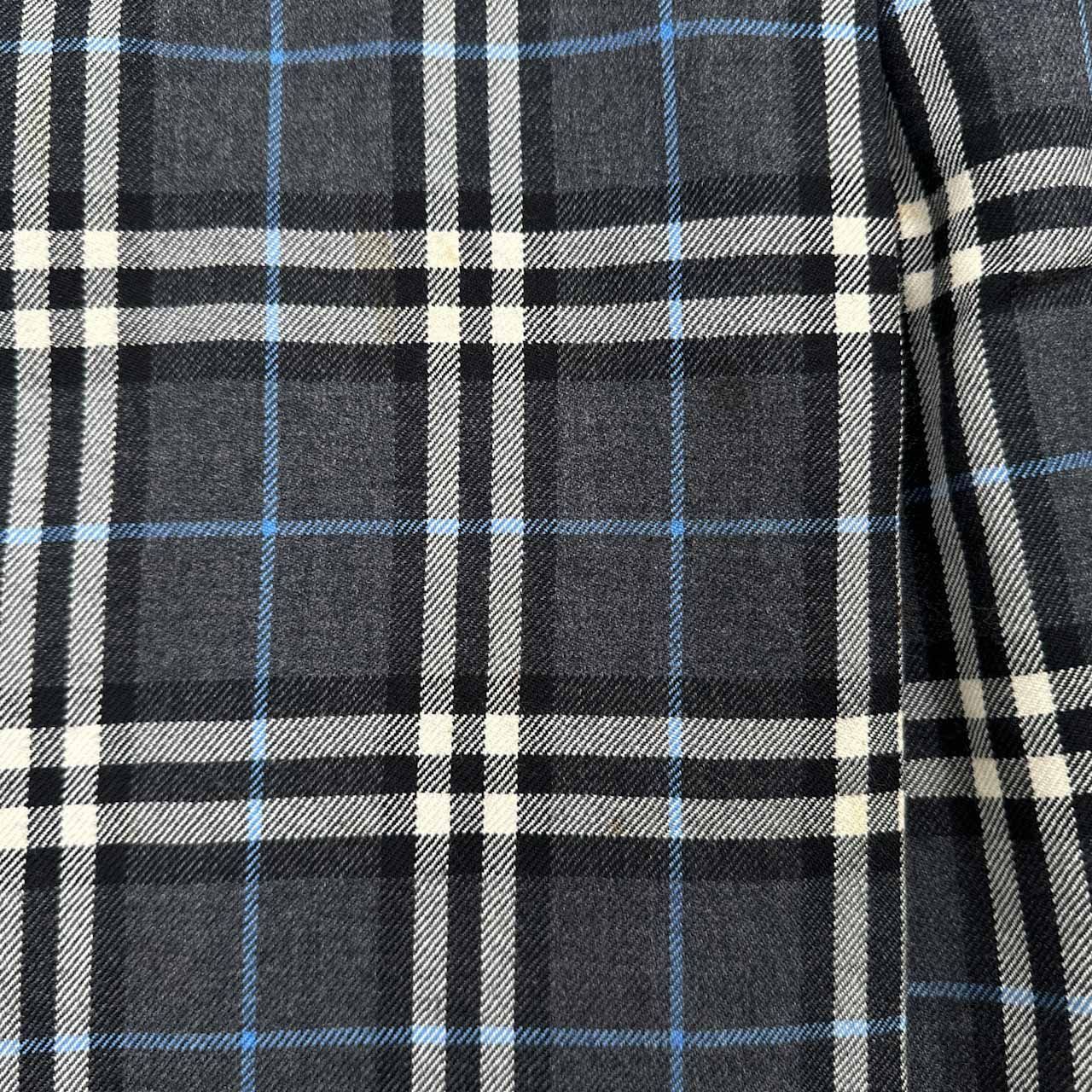 BURBERRY 巻きスカート ノバチェック 金ボタン  デカチェック ウール ノバチェック スカート ウール ベージュ マルチカラー
