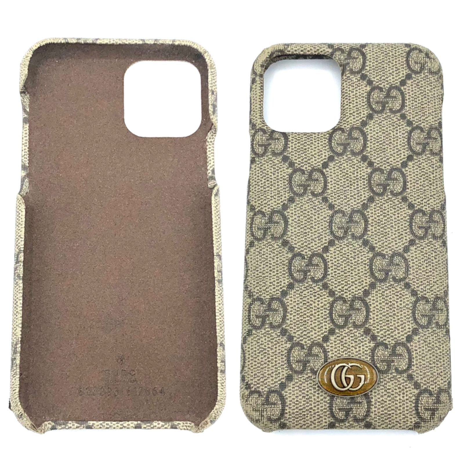 美品】GUCCI グッチ iPhone11pro ケース GG柄 617664-