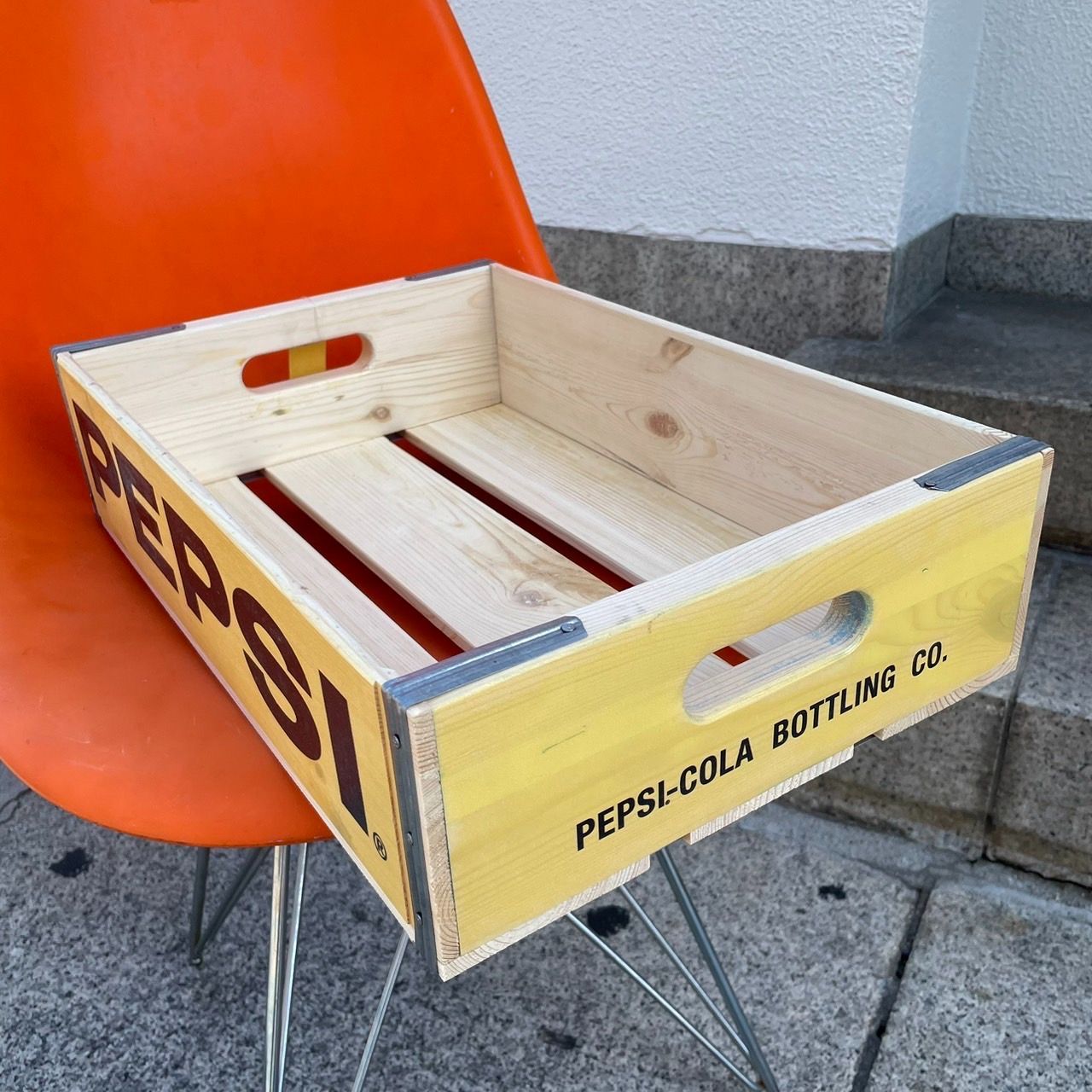 PEPSI ペプシコーラ ウッドボックス ［PEPSI-1］ WOOD CRATE ドリンク 