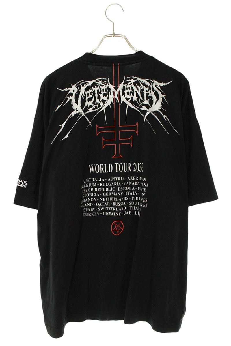 メタルパッチロゴTシャツ メンズ