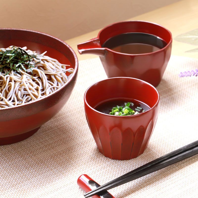 昭和レトロ　高級塗物　根来塗★西峰漆工房　蕎麦小鉢　天然木 昭和レトロ 高級塗物 根来塗☆西峰漆工房 蕎麦小鉢 天然木 食器