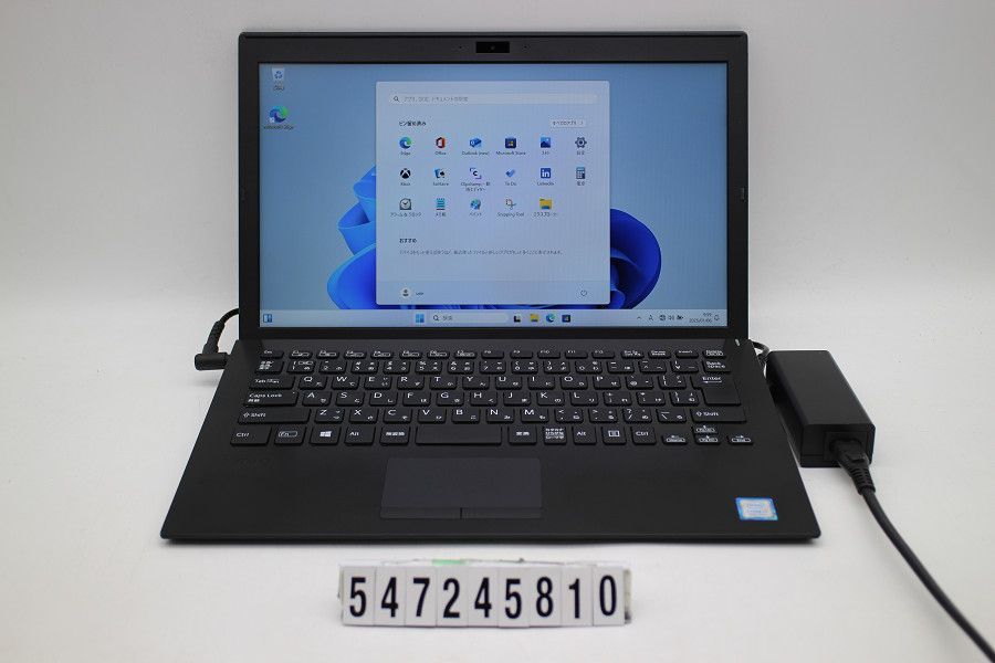 VAIO VJPG11C11N Core i7 8550U 1.8GHz/8GB/256GB(SSD)/13.3W/FHD(1920x1080)/Win11 【547245810】