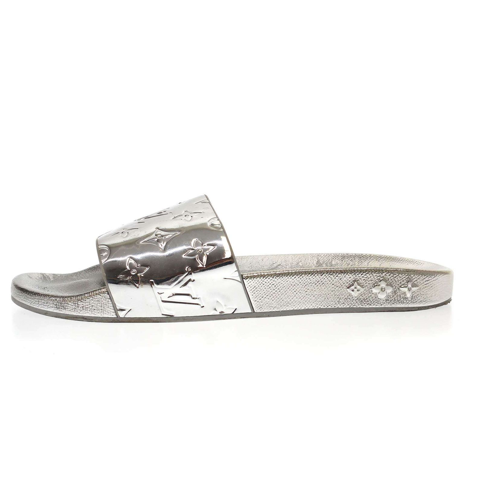 専用　LOUIS VUITTON シルバー サンダル 楽天市場】【中古】LOUIS VUITTON｢LVサンセットライン